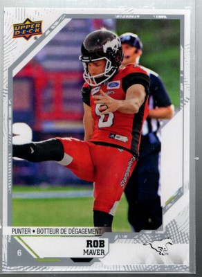 B6610- 2019 Upper Deck CFL Football Karte #1-200 -Du Pick- NM-MT