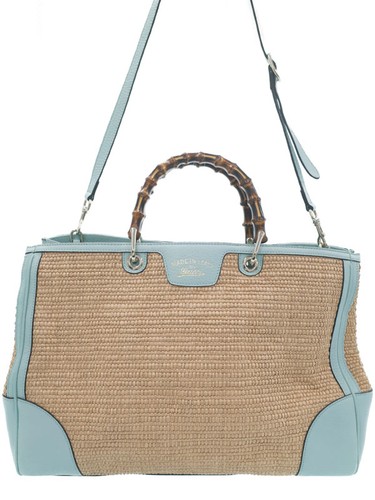 GUCCI Bamboo Shopper Tote Bag