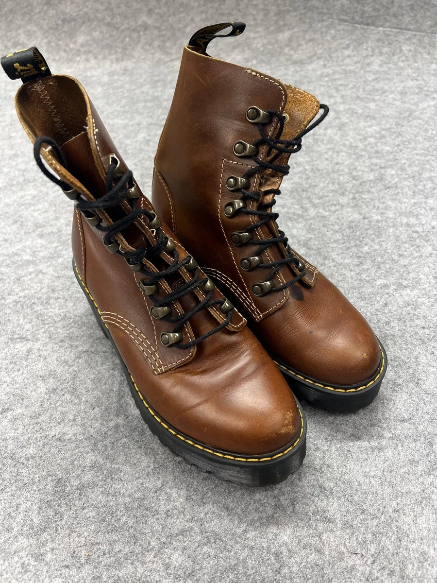 Dr. Martens Brown High (3-3.9 in) Heel Height Boots for  display picture 2