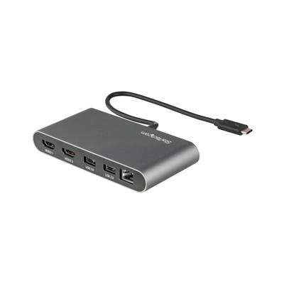 StarTech Thunderbolt 3 Portable Mini Docking Station x2 USB-A Ports GbE 4K 60Hz