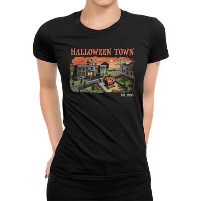 Halloween Town EST 1998 - Halloween Kostüm Damen T-Shirt