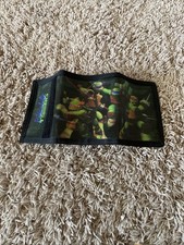 EUC Hologram Teenage Mutant Ninja Turtles Wallet With Many Pockets