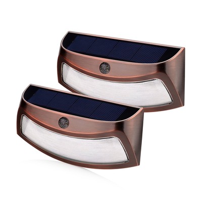 Solar Step Lights Outdoor, Motion Sensor Lights, Copper Outdoor Step Lights, ...