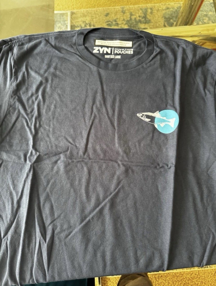 RARE Zyn Fresh Catch Shirt Large | eBay