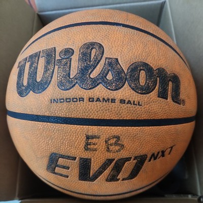 Wilson EVO NXT Indoor Basketball Size 7 Composite Leather Orange Black