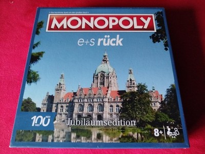 Monopoly e+s rück Jubiläumsedition Hasbro 2023 Brettspiel OVP Neu   