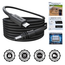 Starlink Mini Cable 6.5FT - 140W USB-C to DC Power Cable, Waterproof Design