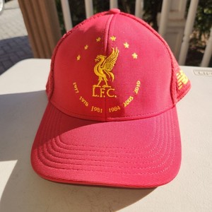 Liverpool Baseball Cappellino - Rosso fragola/Bianco