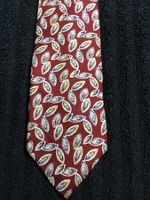CHRISTIAN DIOR Monsieur Vintage Men Silk Tie Made in USA