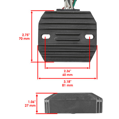 Regulator Rectifier Compatible For Yamaha Xs850 Xs 850 1980 1981 - Foto 6