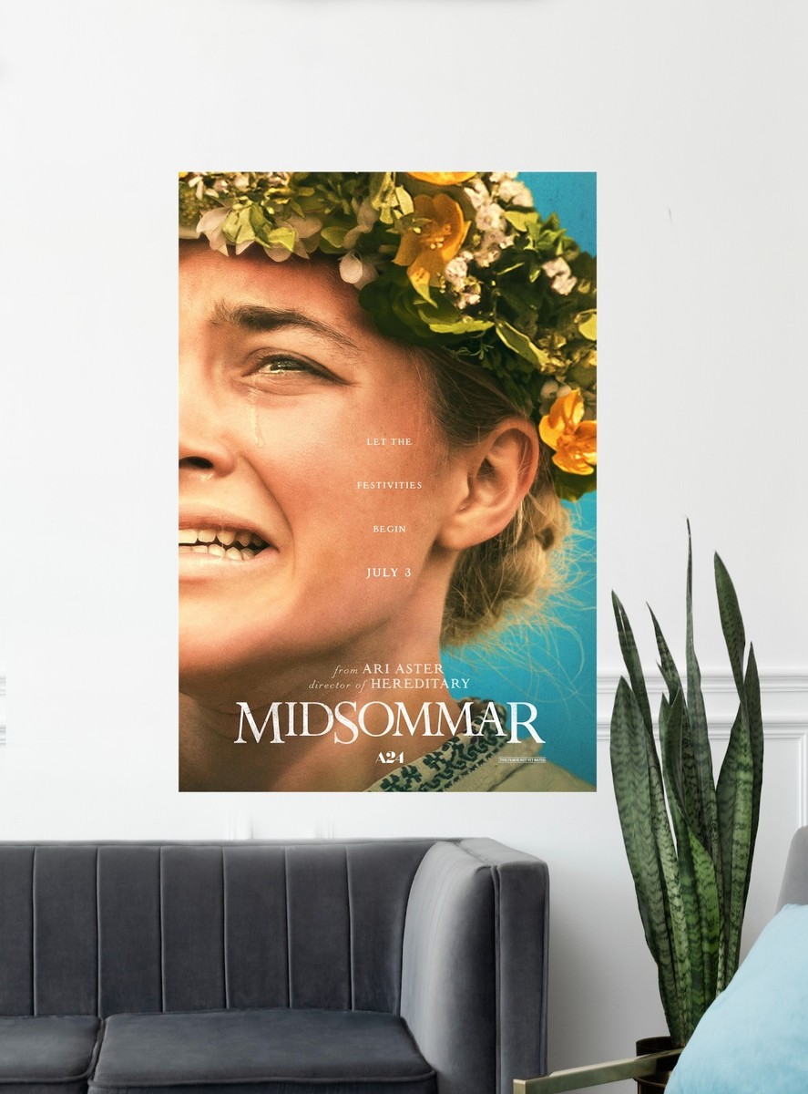 Midsommar Movie Poster Print 12x18 24x36 Art home theater horror