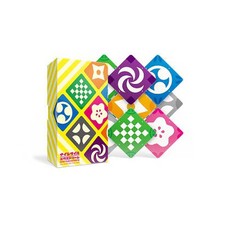 Nine Tiles Extreme Board Game with multiple pattern challenges