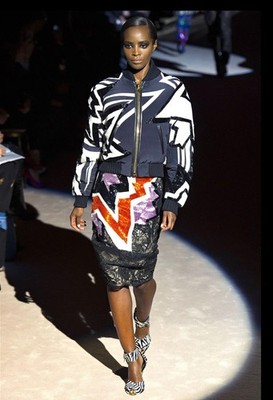 Tom Ford FW2013 Runway Pop Art Skirt size 38 UK 8