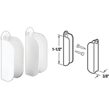 Prime-Line White Top Hanger (6 Pair) PL8106 PRIME-LINE PL8106 049793881069