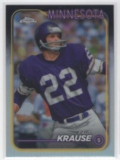 #118 2024 Topps Chrome REFRACTOR Paul Krause Vikings