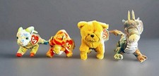 Ty Zodiac Beanie Babies Plush Lot Dragon Goat Dog Tiger w/ Tags (No Star)