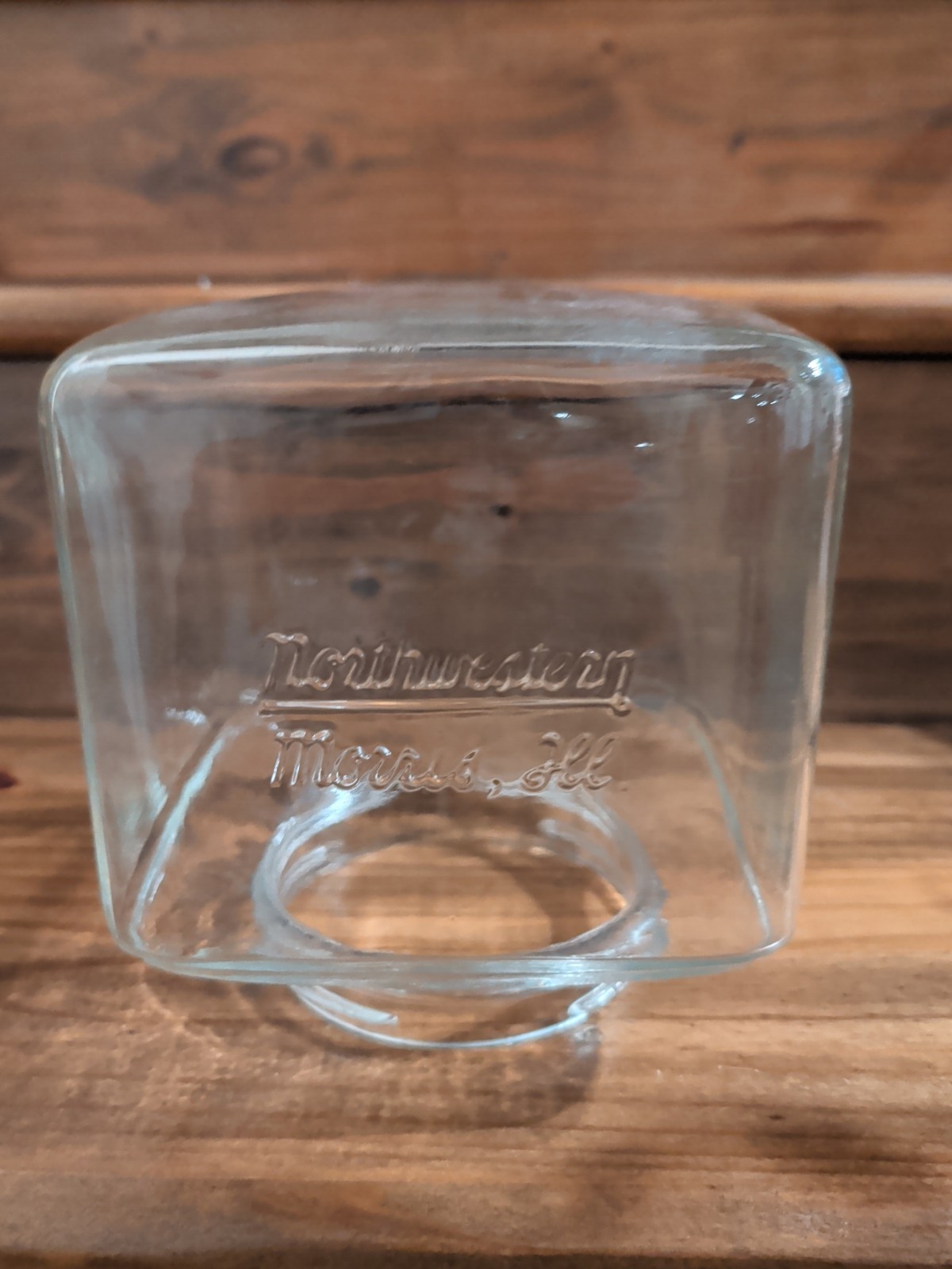 Northwestern 49 Gumball Maching Glass Globe. New Old Stock! 