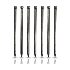 2" Premium Polished Finishing Nails, 200 Pcs, Hand-Drive Hardware Carbon Steel