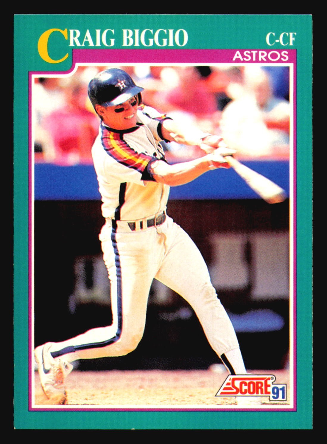 Craig Biggio #161 Baseball Cards 1991 Score trading card — raw and PSA graded price guide