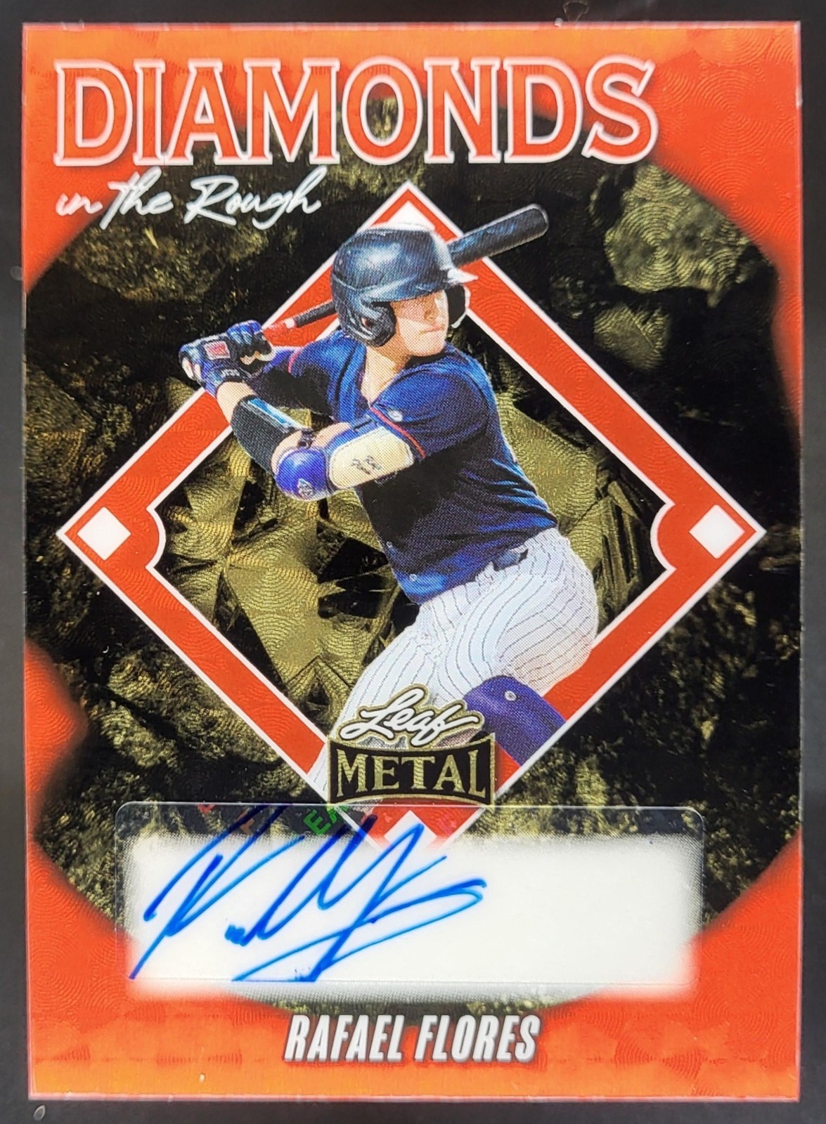 2025 Leaf Metal Rafael Flores Diamond in the Rough Auto 1/1 BH5 view 1