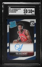 2017 Donruss Optic Rated Rookie Signatures OG Anunoby #178 SGC 10 GEM Auto 0uw5