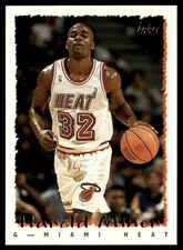 1994-95 Topps Harold Miner Miami Heat #123