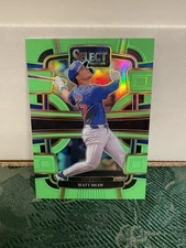 2024 Panini Select Baseball Matt Shaw Green Numbered 45/49 Rare
