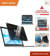 Laptop Privacy Screen 15.6 Inch, Removable 16:9 Aspect Privacy Filter Screen ...