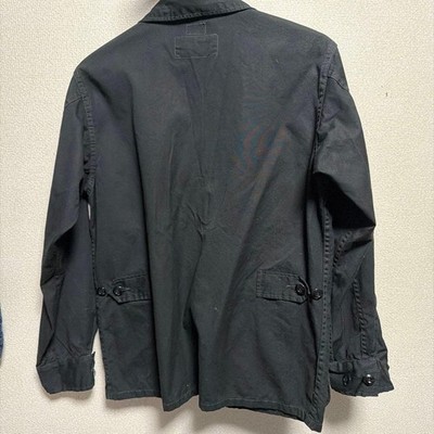 Buzz Rickson's William Gibson Jungle Fatigue Black Combat Jacket S