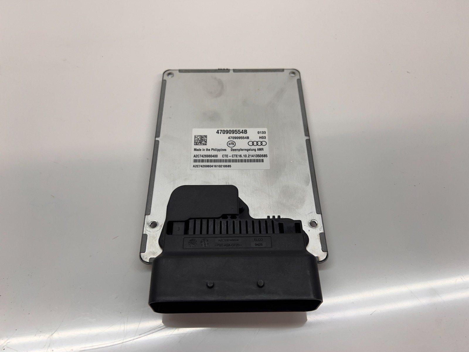 LAMBORGHINI AVENTADOR LP740 LP770 REGULATED DAMPING MODULE UNIT OEM 470909554B