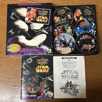 Lucasarts Archives Vol IV Star Wars Collection II Game Pack PC CD SEE DESC