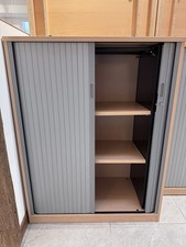 Tambour Cupboards Office Storage With Shutters x10 Available