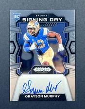 2024 Panini Prizm Draft Picks - Signing Day Grayson Murphy #SD-GMU (AU, RC)