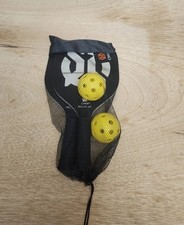 Onix Recruit Pickleball Paddle and Ball Starter Set with Drawstring Bag