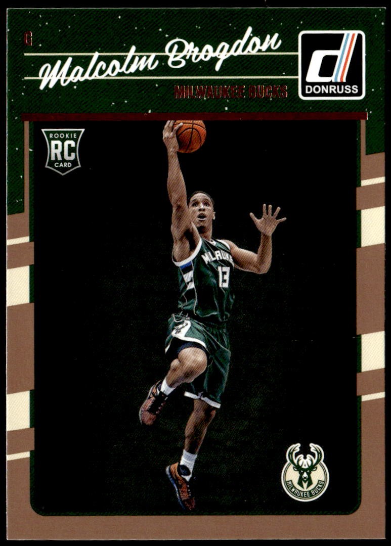 2016-17 Donruss Optic #179 Malcolm Brogdon Rookie E1