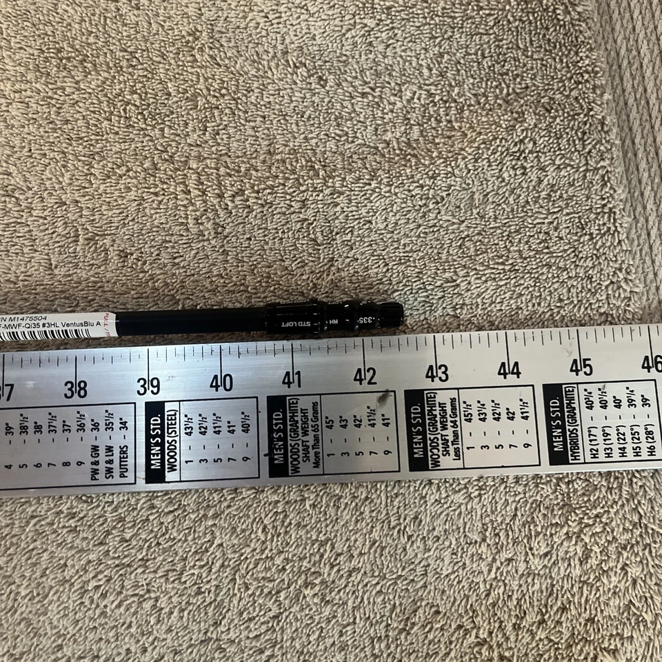 Eixo de madeira TaylorMade Fujikura Ventus azul FW 5-A sênior 42,5 pol., enviado hoje! - Imagem 2 de 4