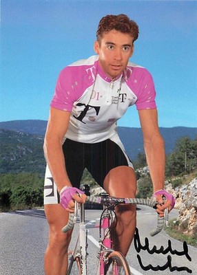 Michel Lafis autograph card team Deutsche Telekom cycling 90s