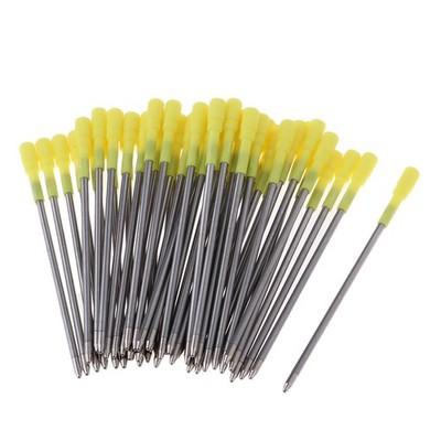 50x Druable 0,5mm Feder Rollerball Stift Refill, Schreiben Reibungslos