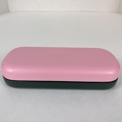Kate Spade Glasses Case Pink Green Hard Shell New York  display picture 3