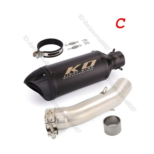 Slip On Exhaust Black Muffler Modified for Duke 390 250 125 Adventure 2020-2023 - Bild 8 von 13