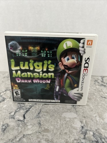 Luigi's Mansion: Dark Moon 3DS Box Case Cover Art Only