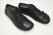Chaussures Pour Hommes CAMPER Taille 8 Europe 41 Cuir Noir S9253