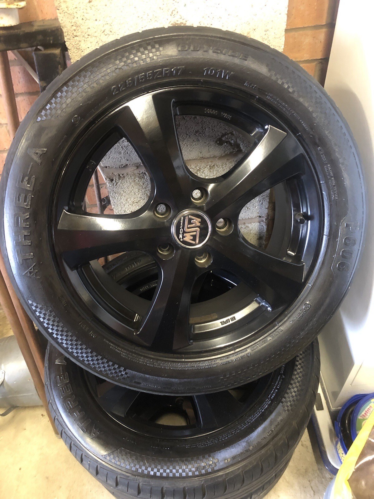 vauxhall insignia alloy wheels 17” With Tyres & Nuts 225/55ZR17 5 Stud