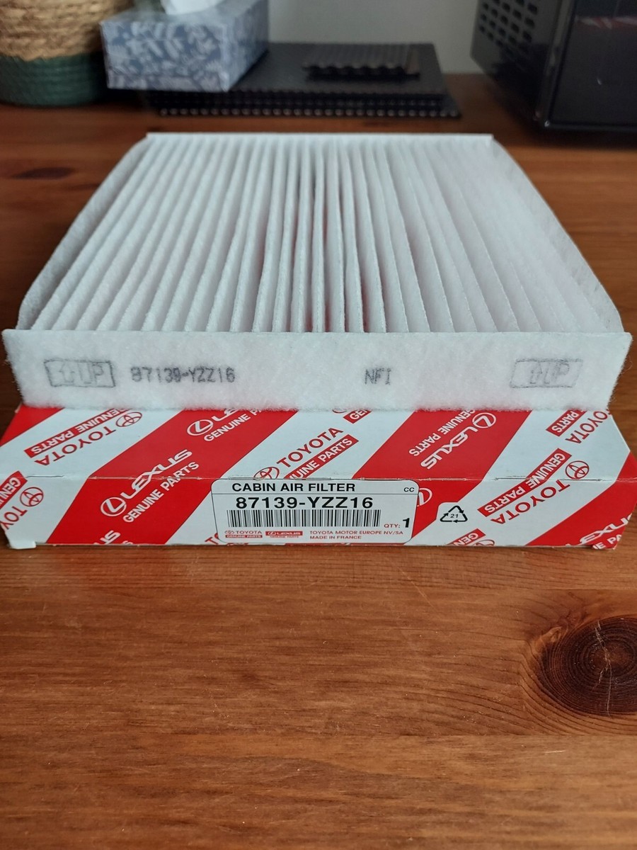 GENUINE TOYOTA/LEXUS CABIN FILTER 87139-yzz16 FITS VARIOUS MODELS