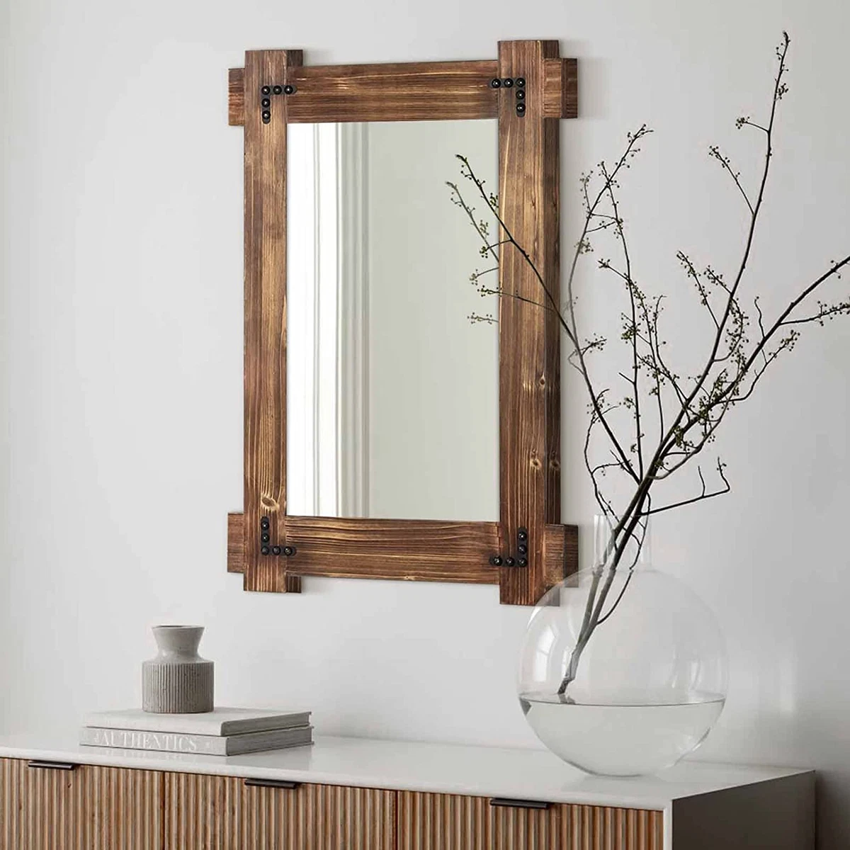 Decorative framed mirrors deals