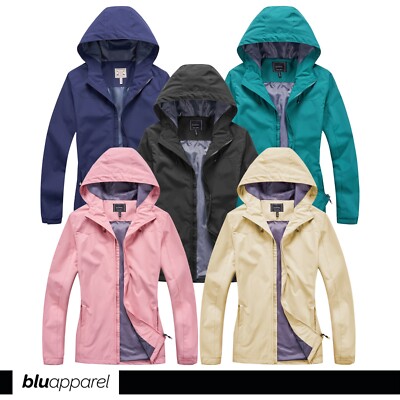 Damen Wasserdichte Regenjacke Wandern Alltag tragen Jacke Frühlingsjacke
