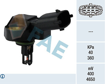 FAE 15101 Sensor, Saugrohrdruck For MAZ MERCEDES-BENZ Setra-image