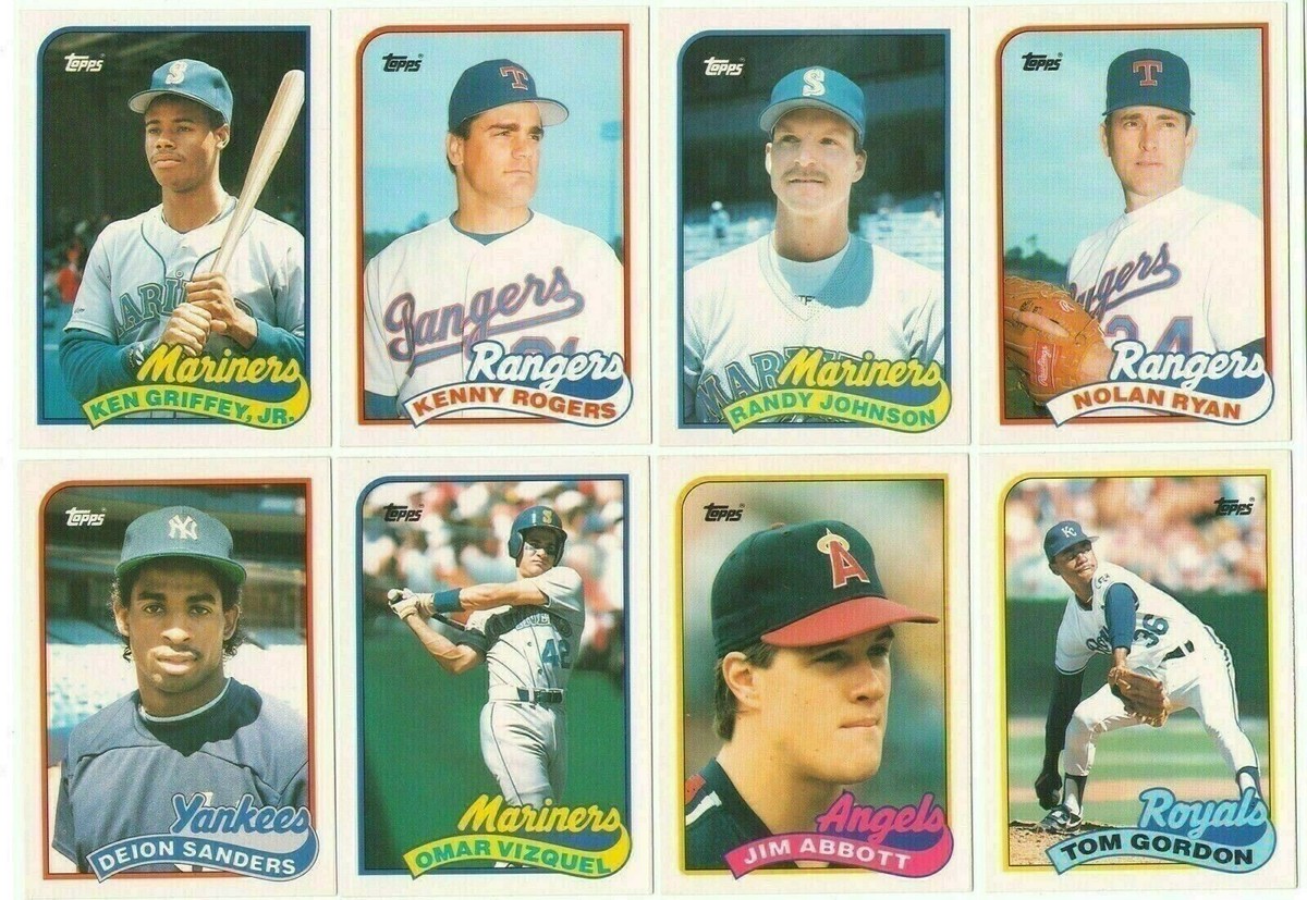 1989 Topps Traded TIFFANY Complete Team Set from Factory Rookie RC 