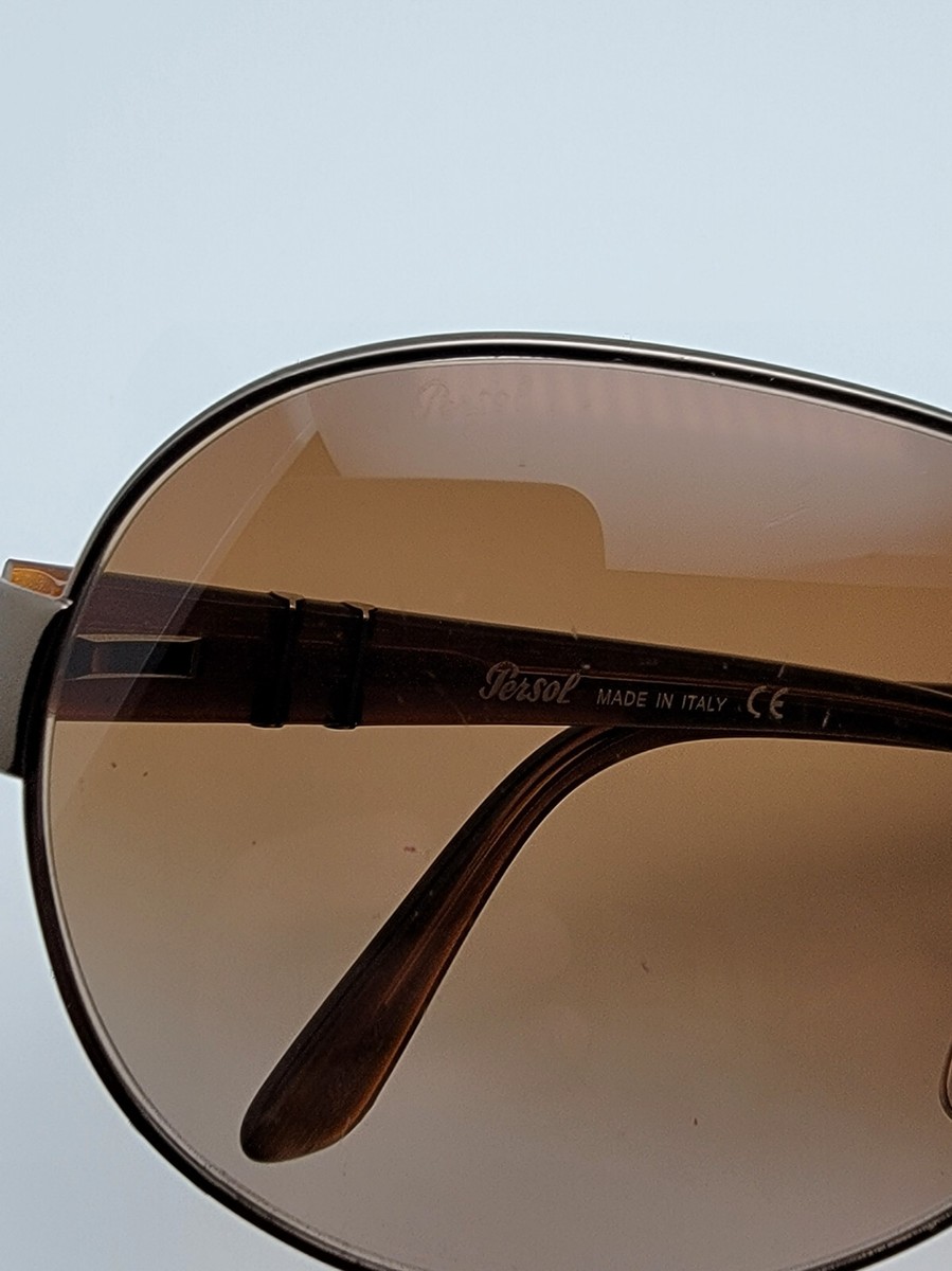 Persol 2304-S 618/13 Gloss Copper Frame Brown Gradient Lens Shield