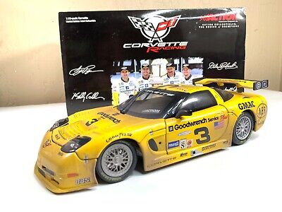 CORVETTE C5-R Yellow Earnhardt Raced Car ACTION 2001